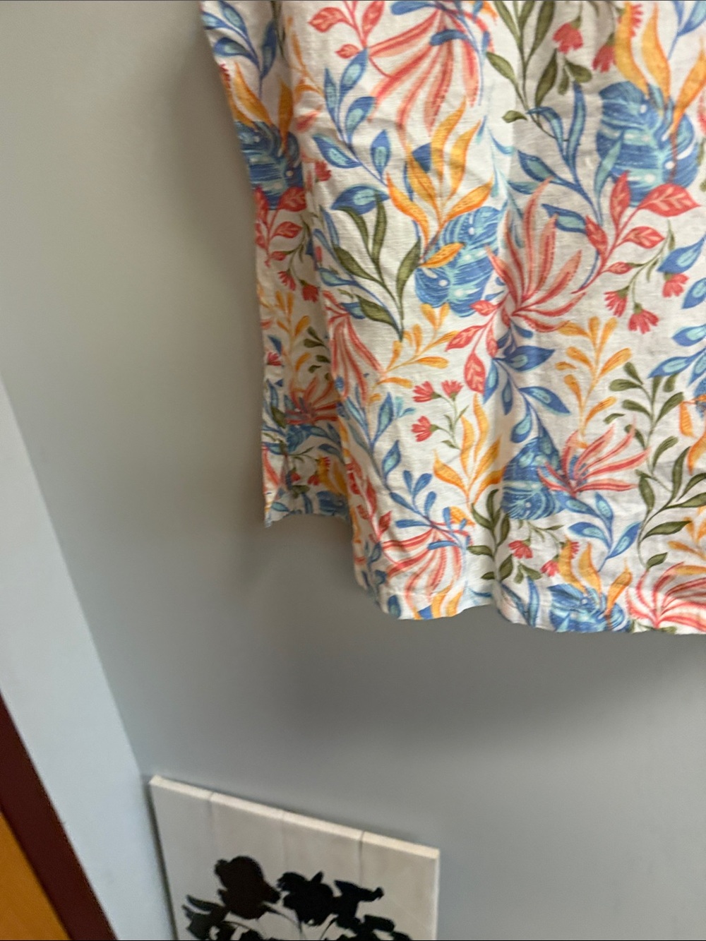 Coral Bay Linen Blend Blouse - Picture 5 of 5